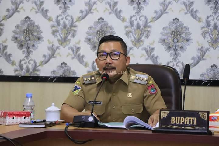Bupati Amirudin Minta Pimpinan OPD Segera Selesaikan LKPD 2022