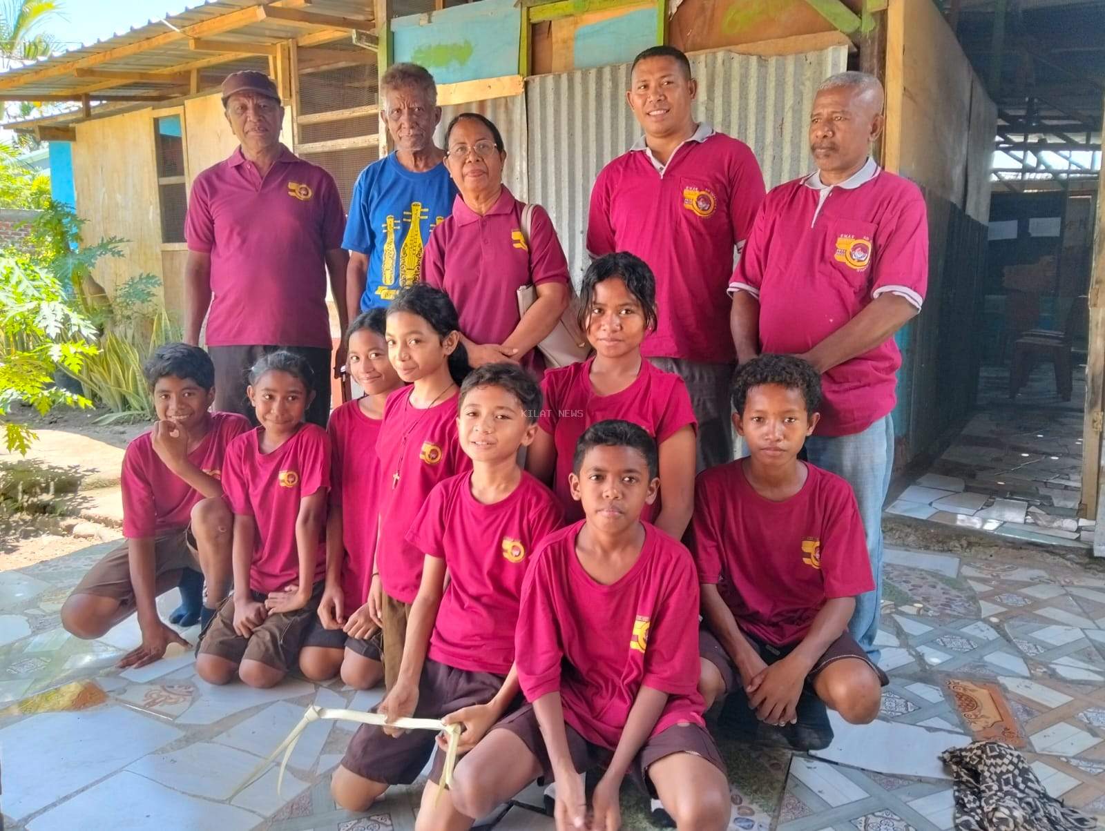 Pesta Emas  SDI Waikomo, Kunjung Panti Asuhan Eugene Schmitz