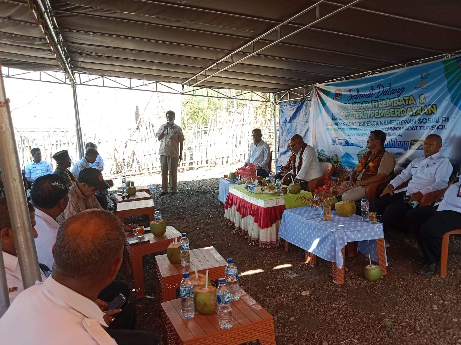 Dua Dusun  KAT Lembata  Mendapat Bantuan Rp 1,3 Miliar