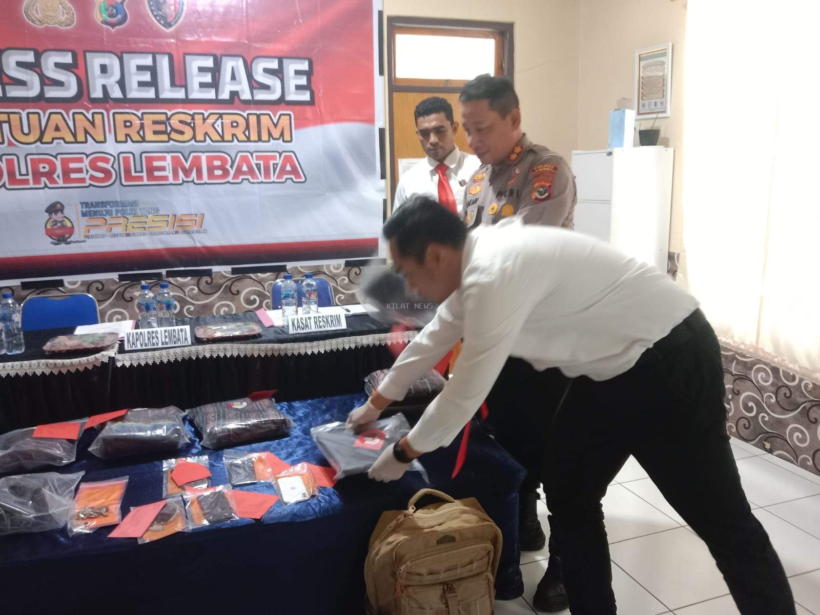 Dua Pelaku  Komplotan Pencurian Ditahan, 5 Tidak Ditahan